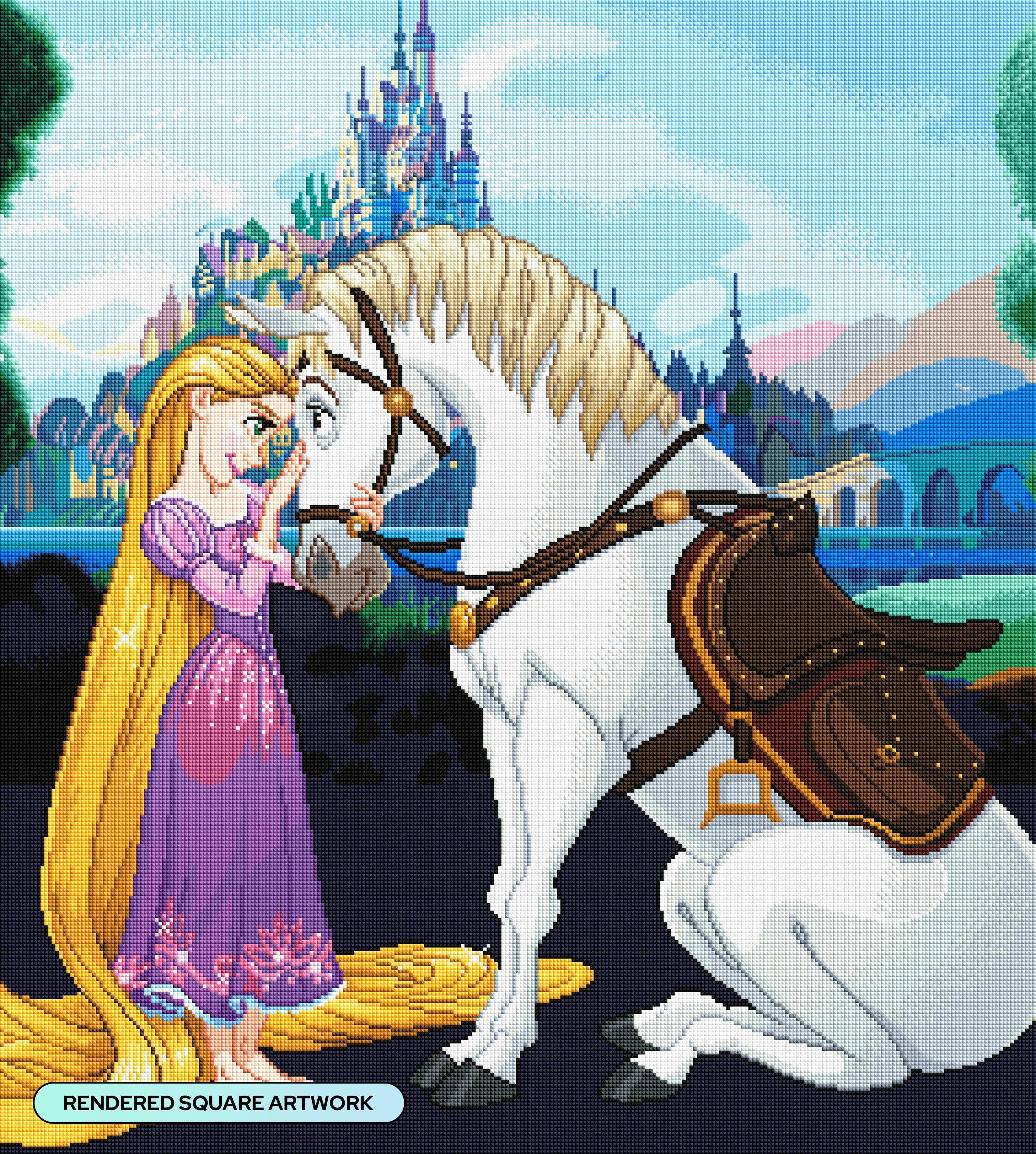 Rapunzel and Maximus - Image 2