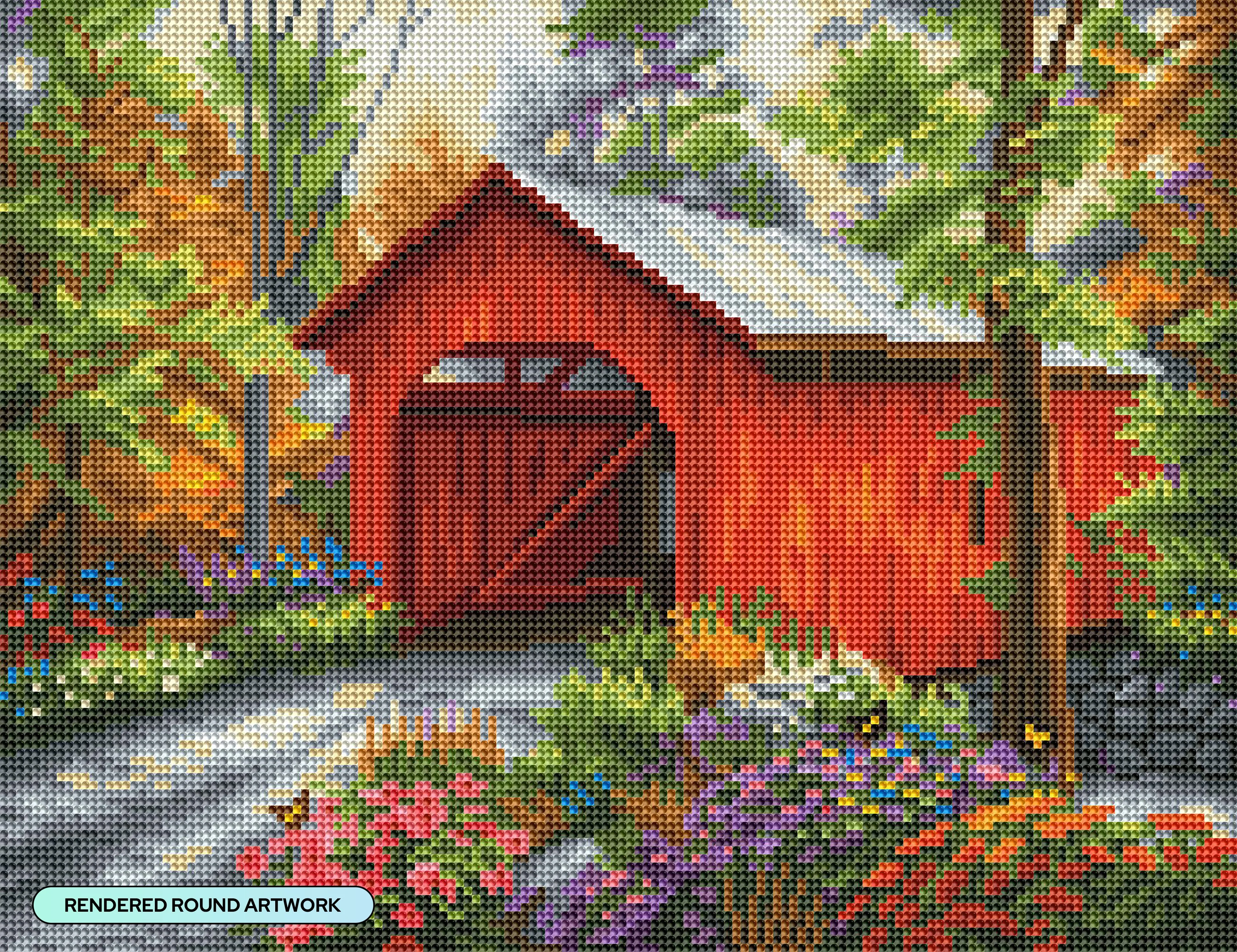 Red Covered Bridge - Image 2