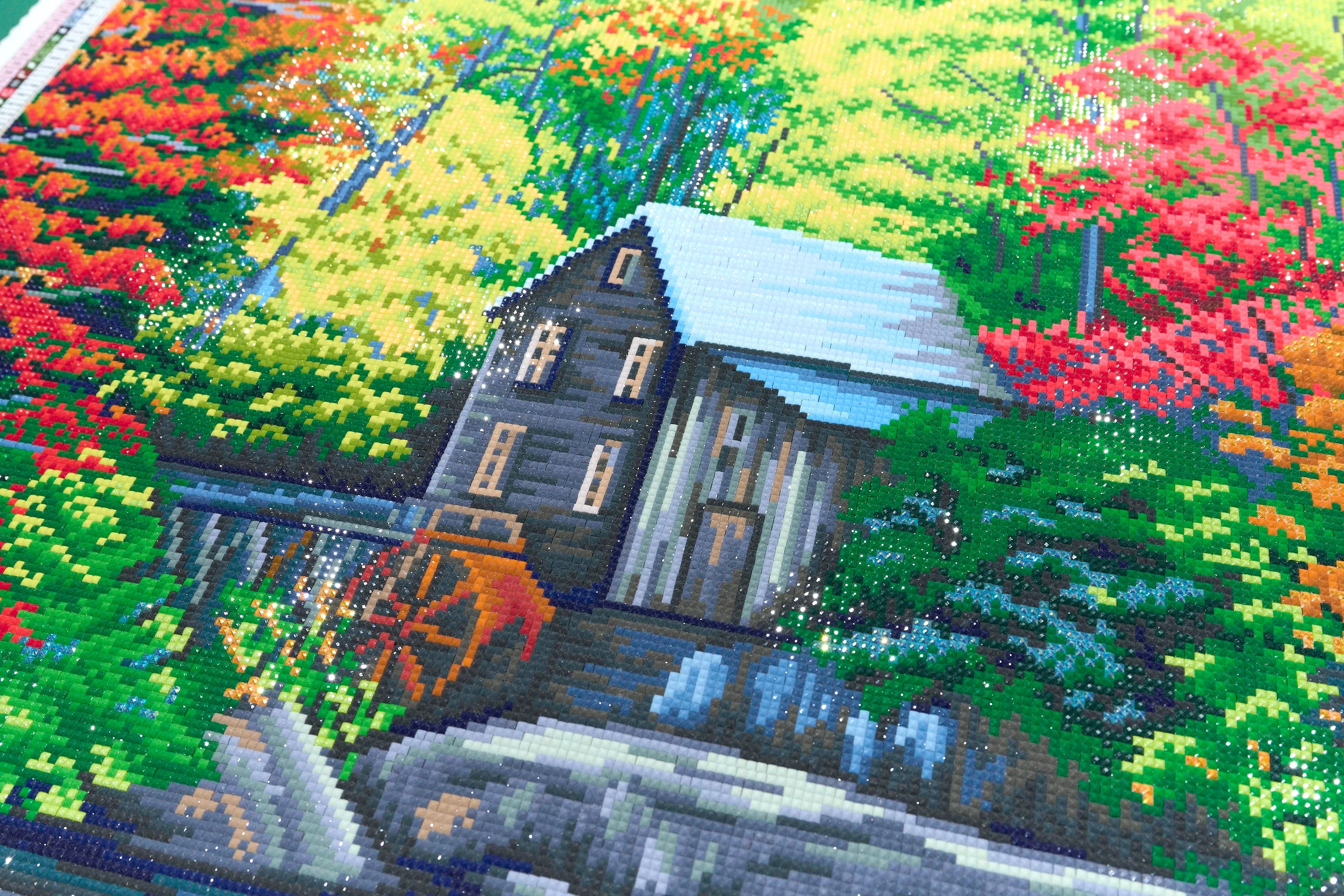 Rustic Autumn Mill Waterfall - Image 4