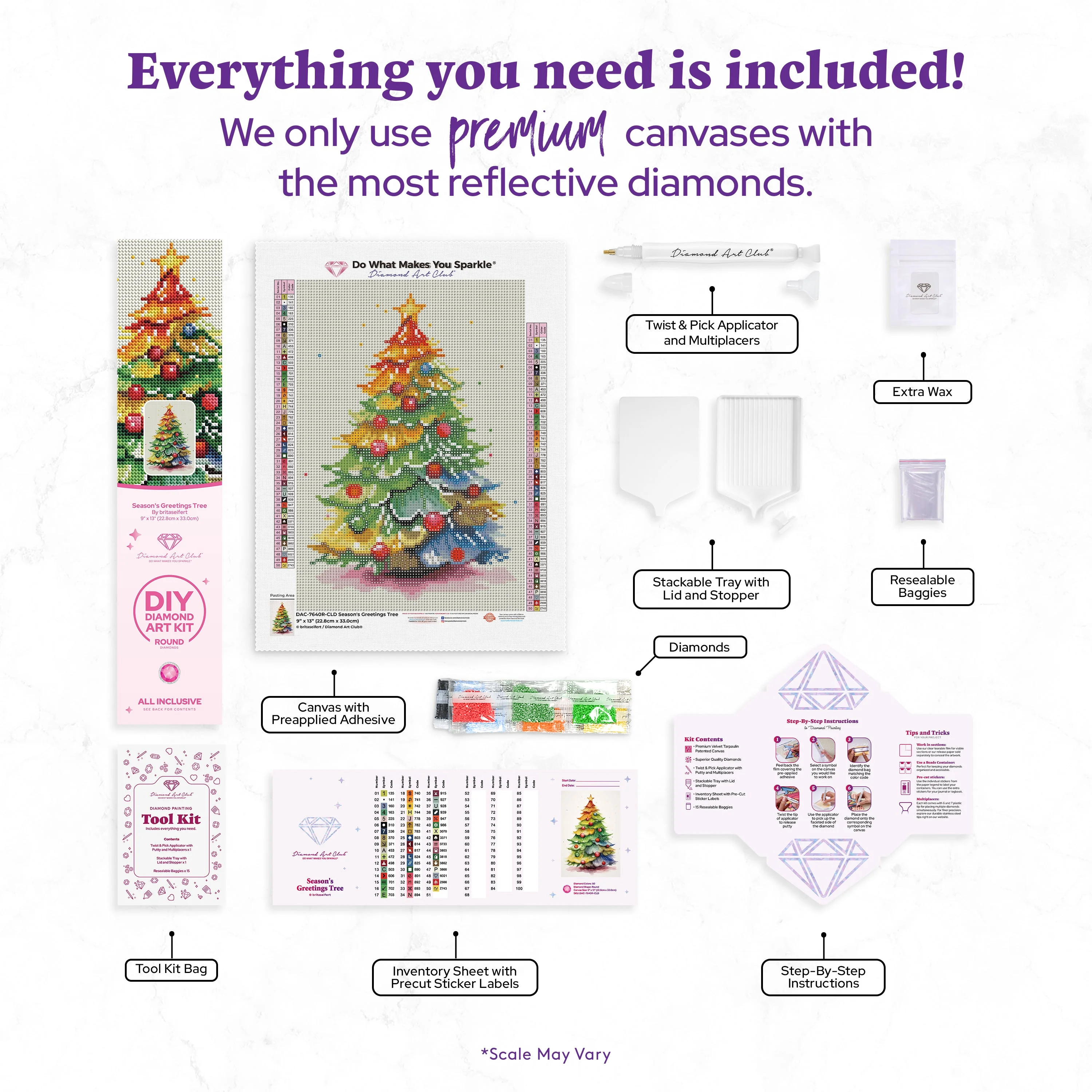 Season's Greetings Tree - Image 3