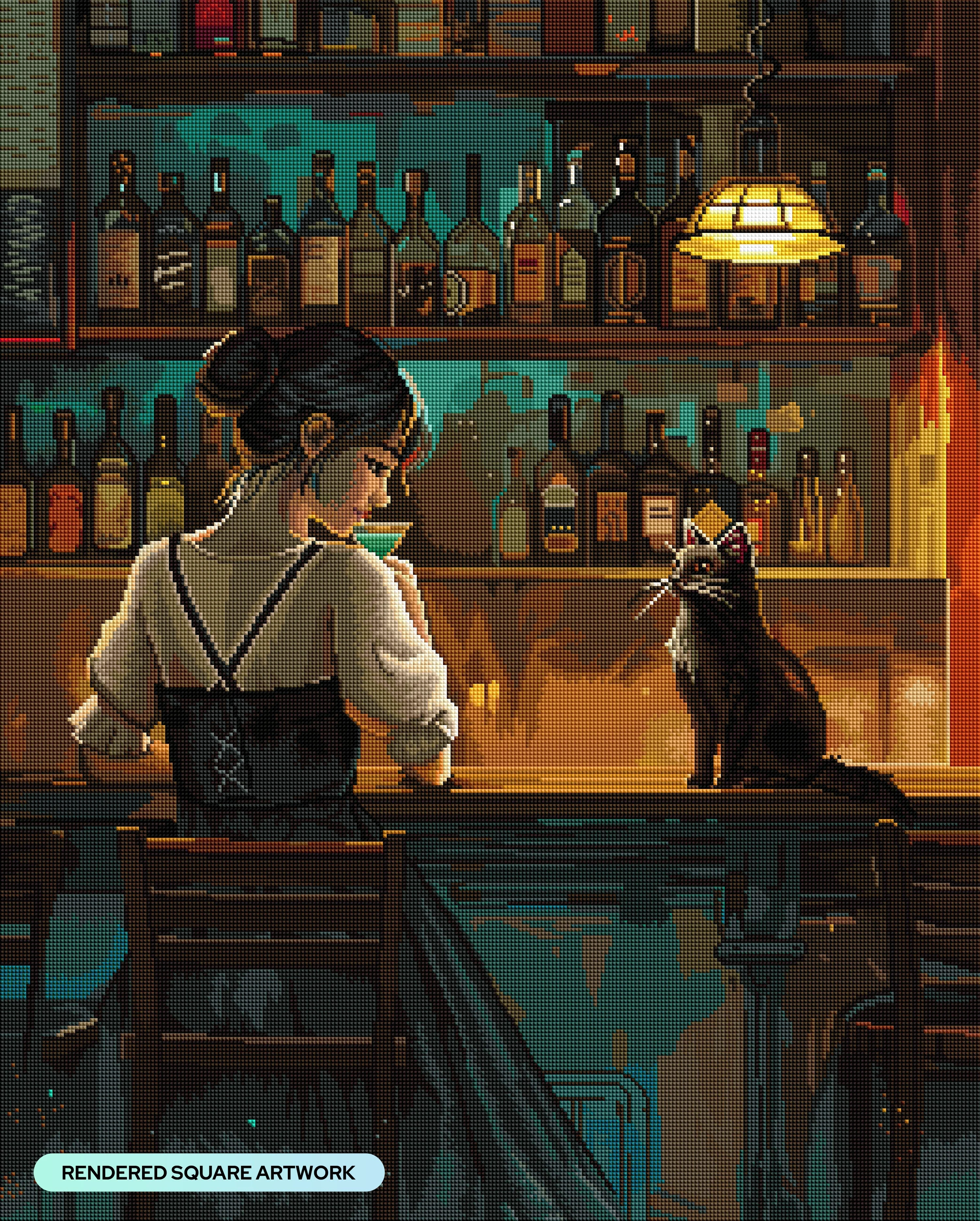Sipping with Shadow - Image 2