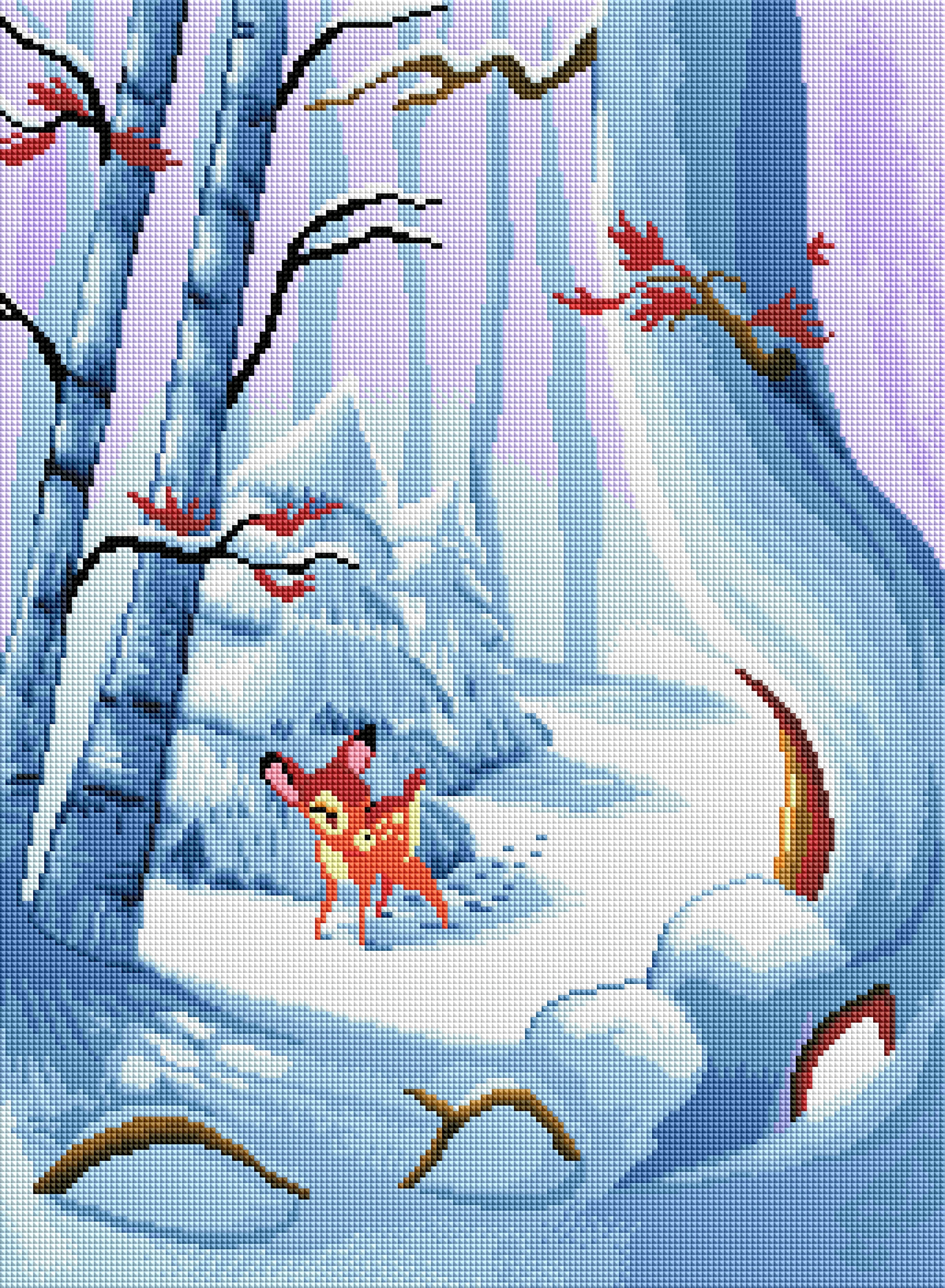 Snow Deer - Image 2