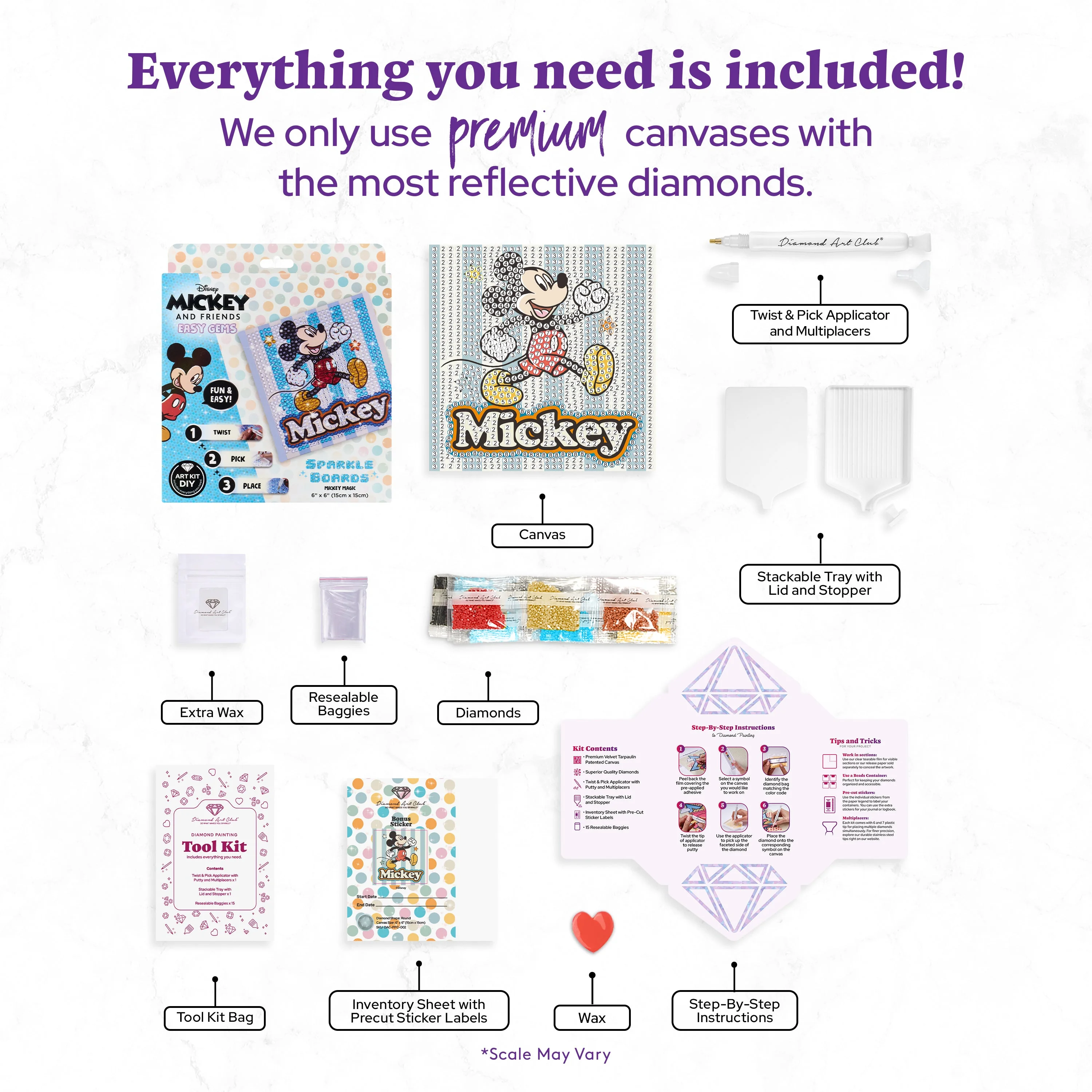 Easy Gem™ Sparkle Boards – Mickey™ Magic - Image 3