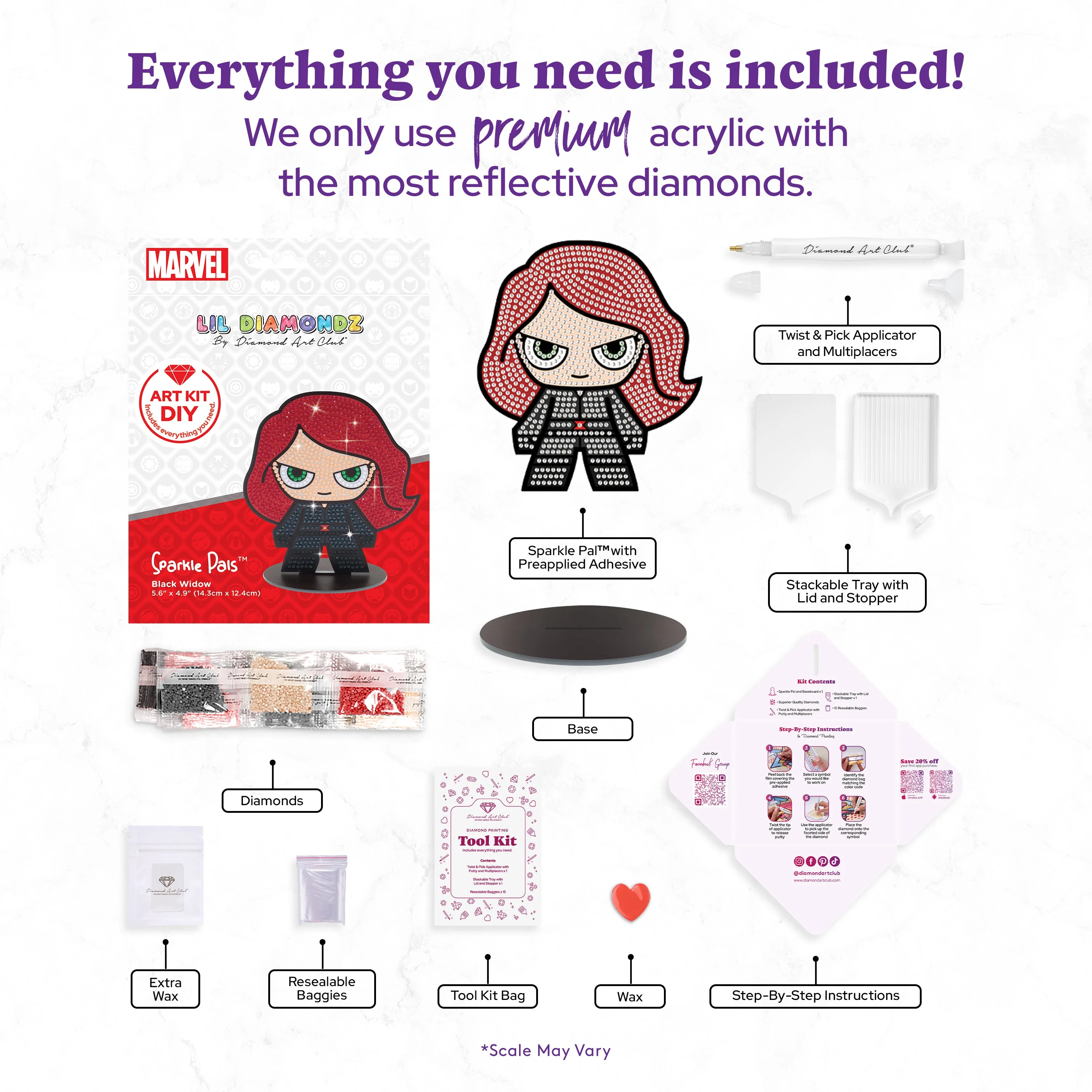 Sparkle Pals™ - Black Widow™ - Image 2