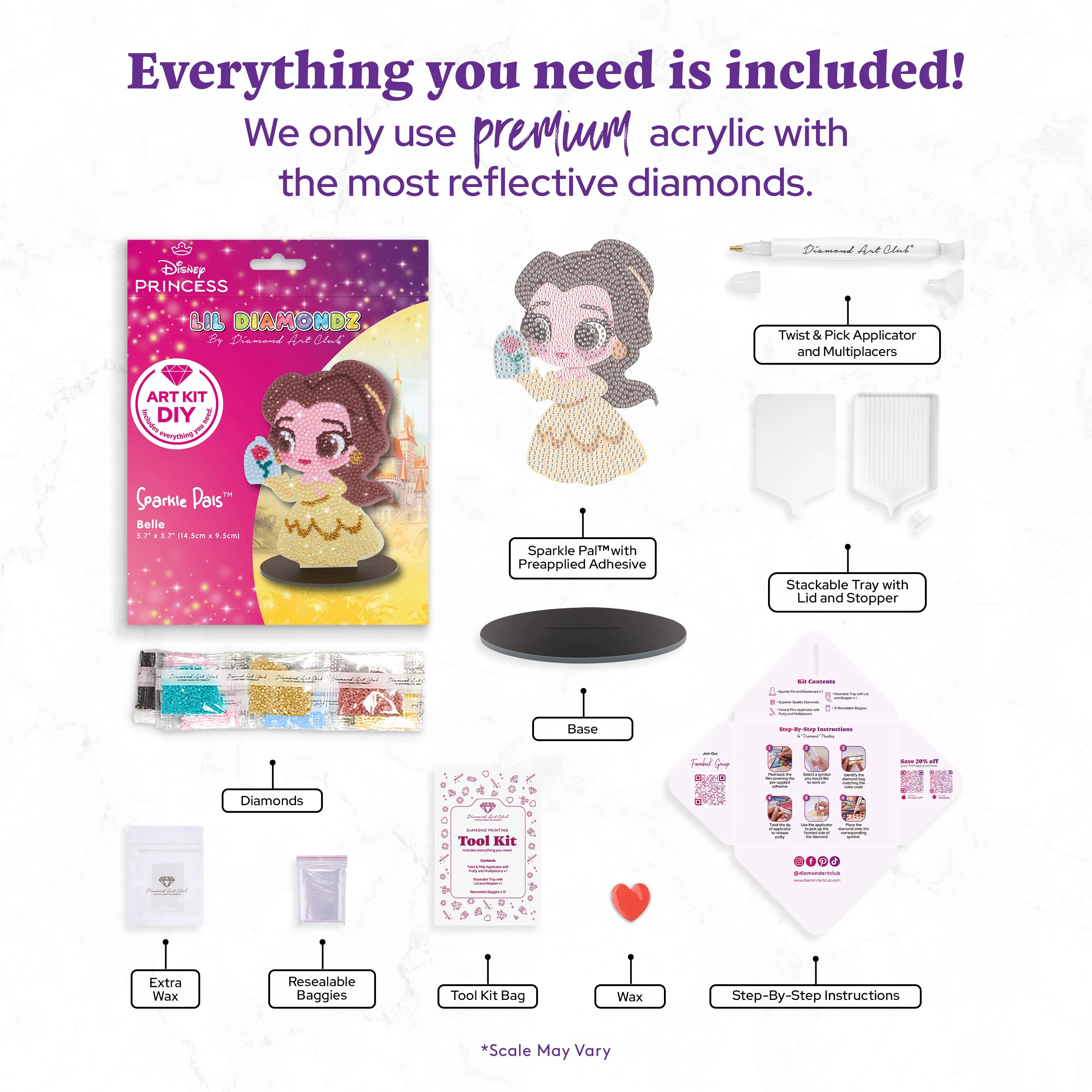 Sparkle Pals™ - Chibi Belle™ - Image 2