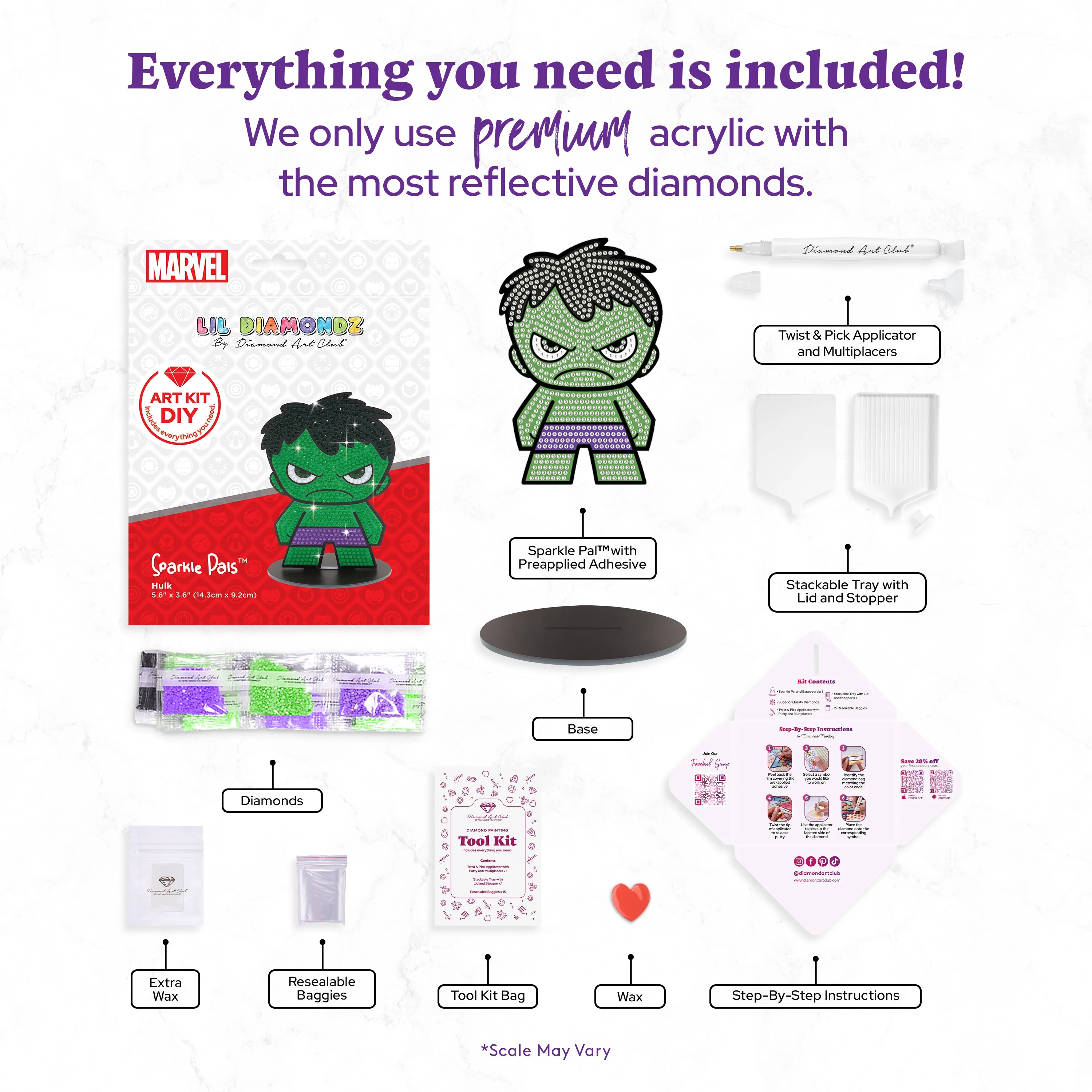 Sparkle Pals™ - Hulk™ - Image 2