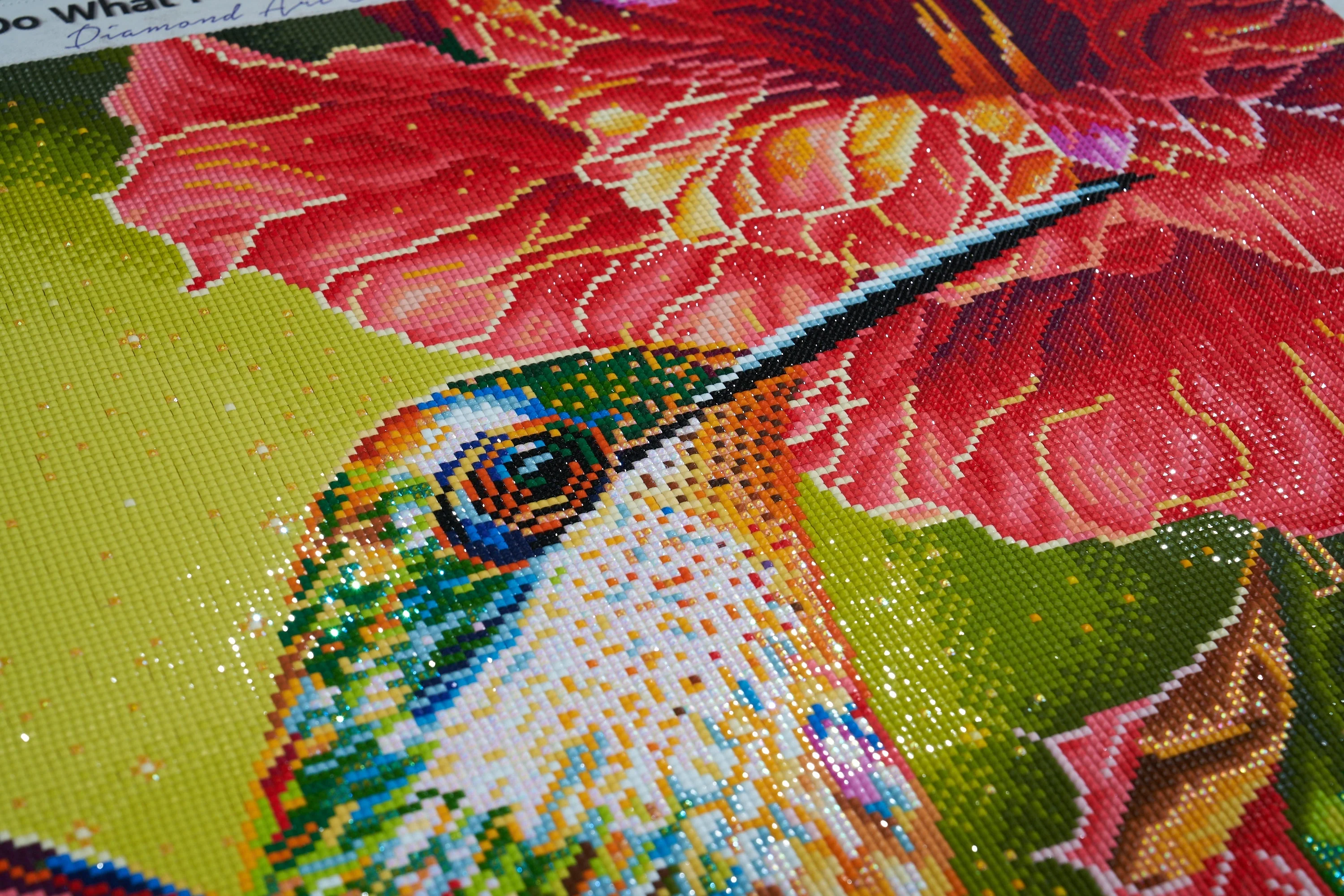 Stained Glass Hummingbird & Hibiscus - Image 5