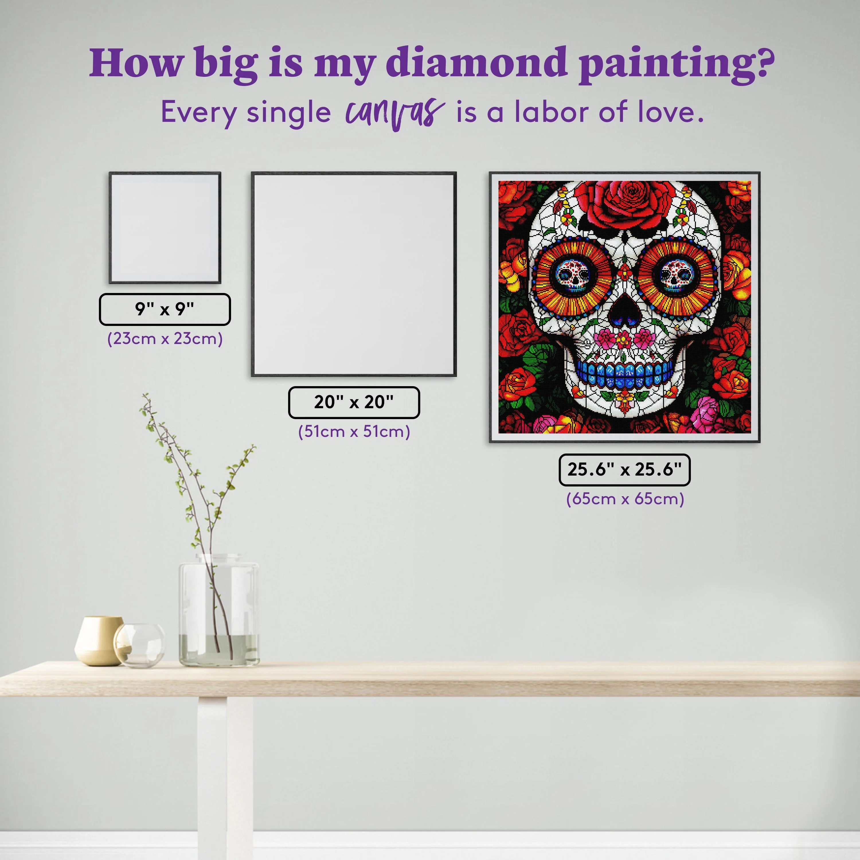Stained Glass Sugar Skull - Image 7