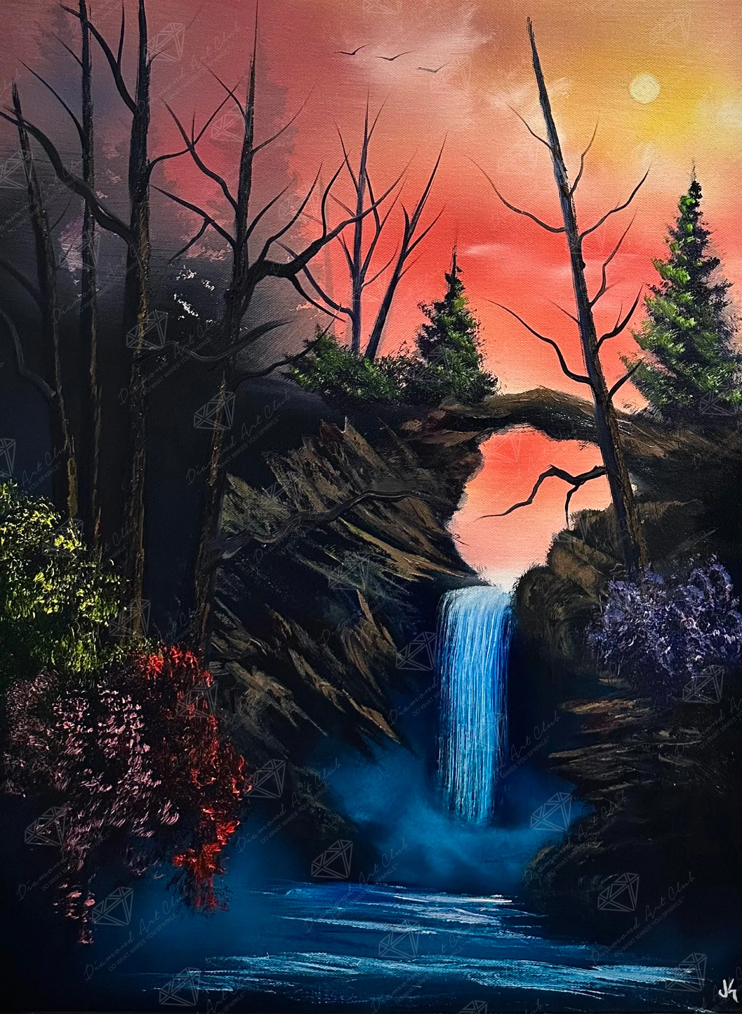 Sunset Falls