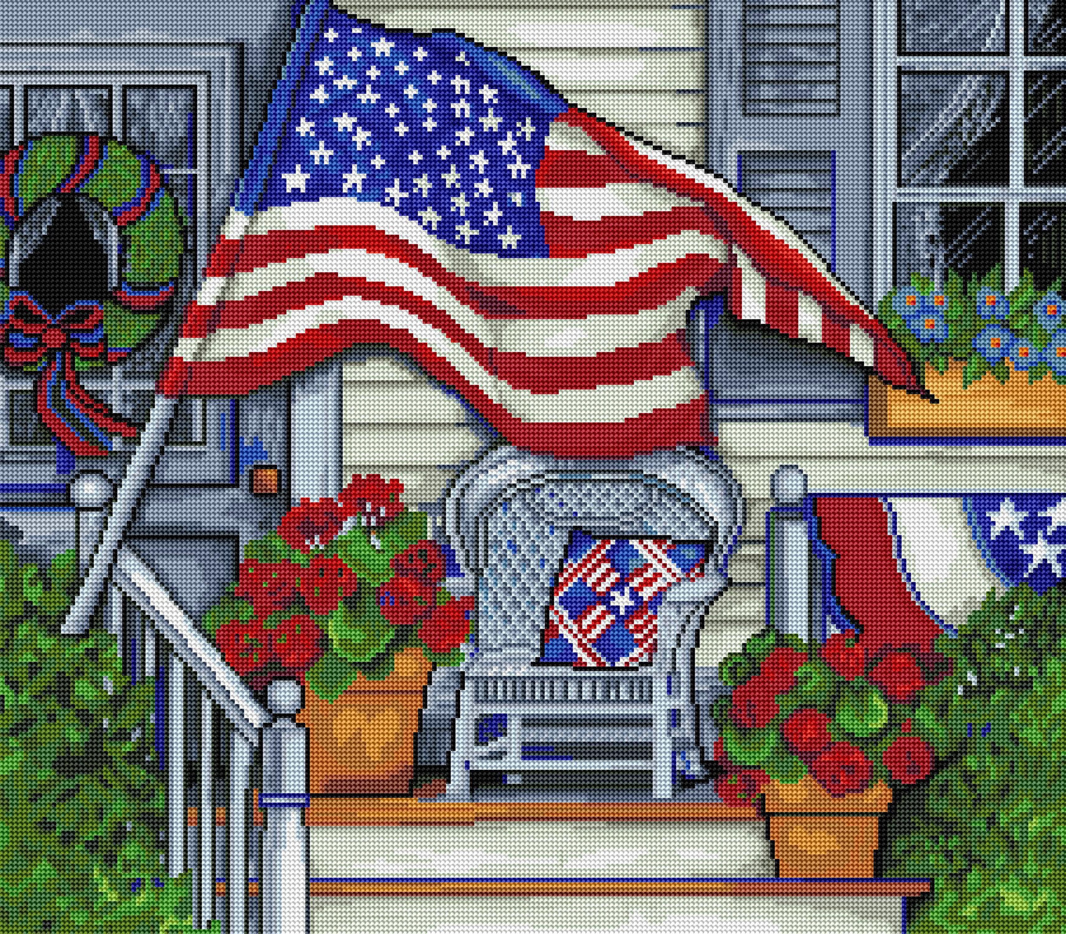 Flag Front Porch - Image 2