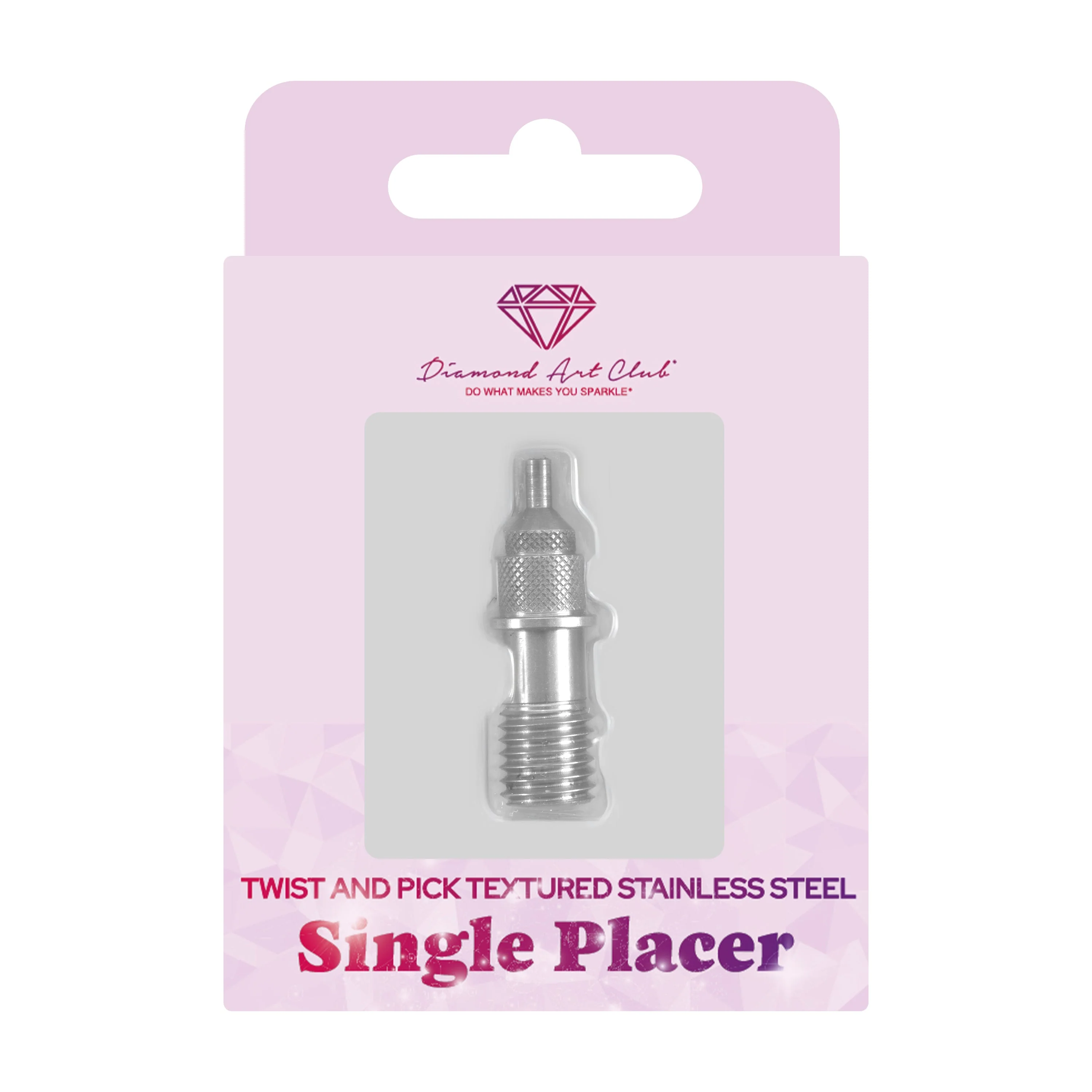 Textured Stainless Steel Single Placer Tip for Twist and Pick Premium Pens - Image 4
