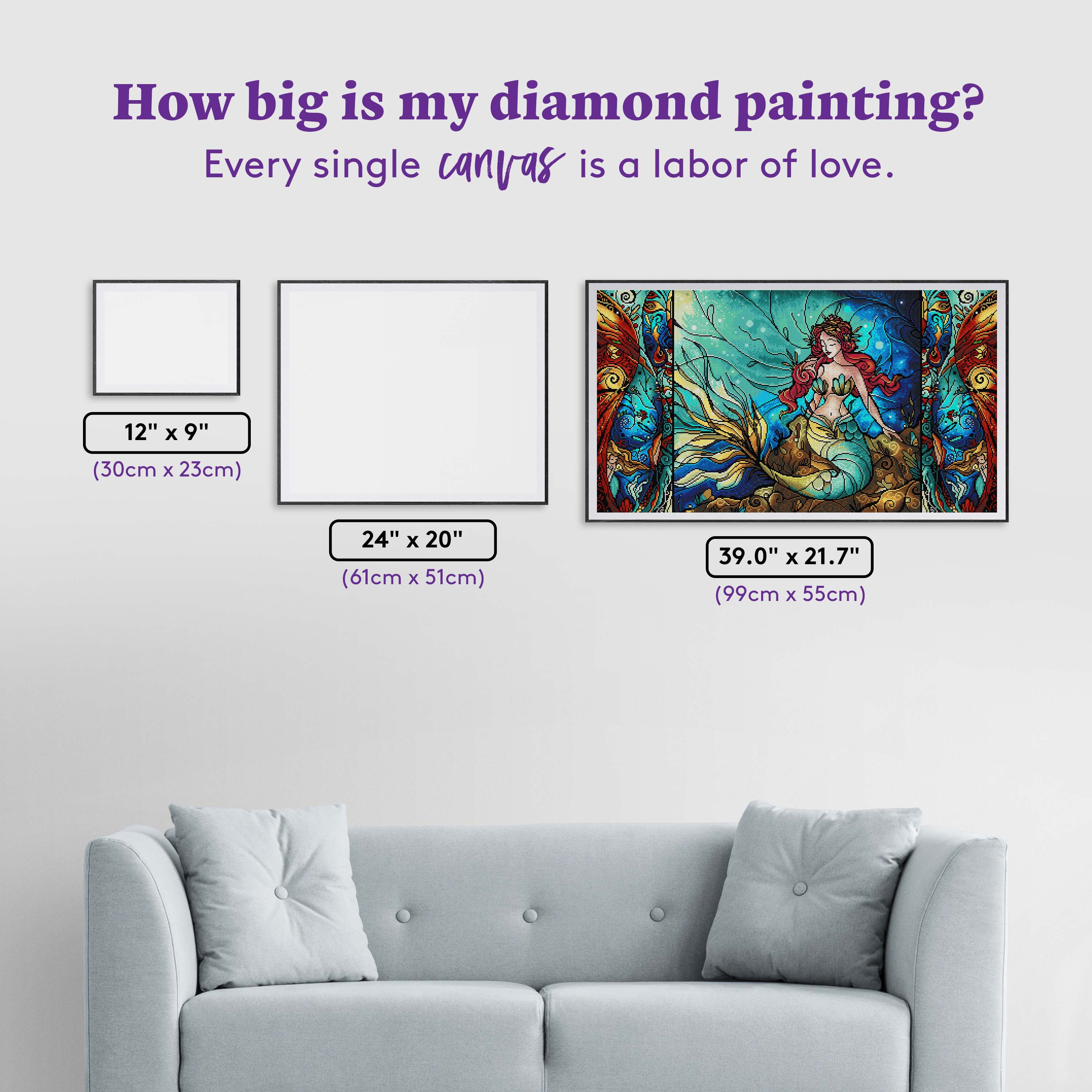 The Serene Siren Triptych - Image 3