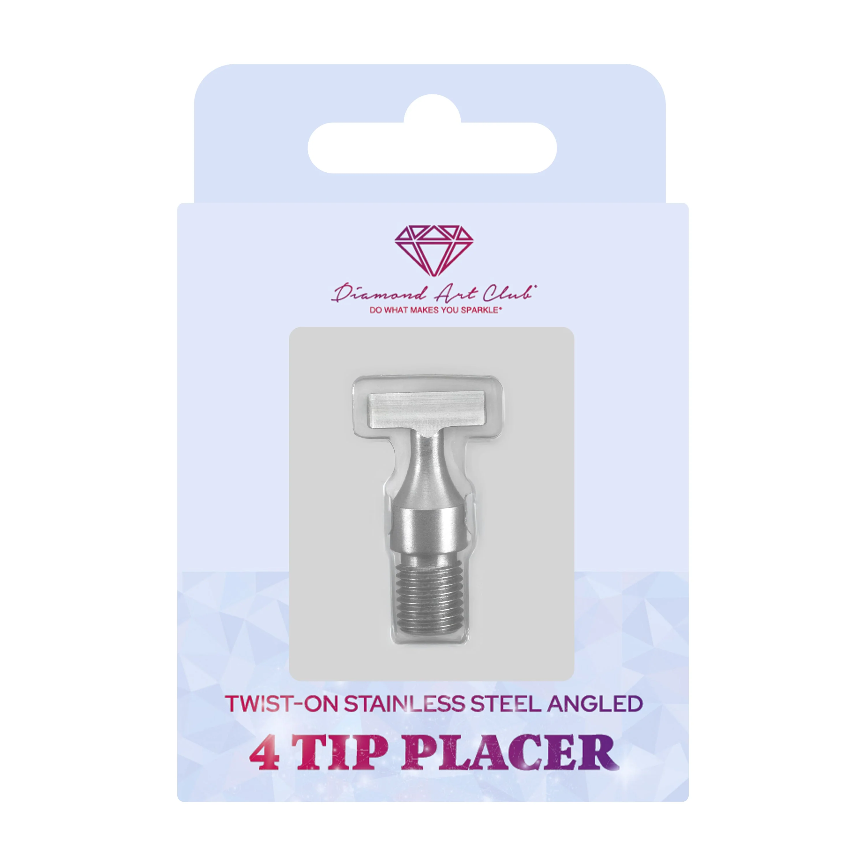 Threaded Stainless Steel 4 Tip Angled Multiplacer for Twist-On Pens - Image 4