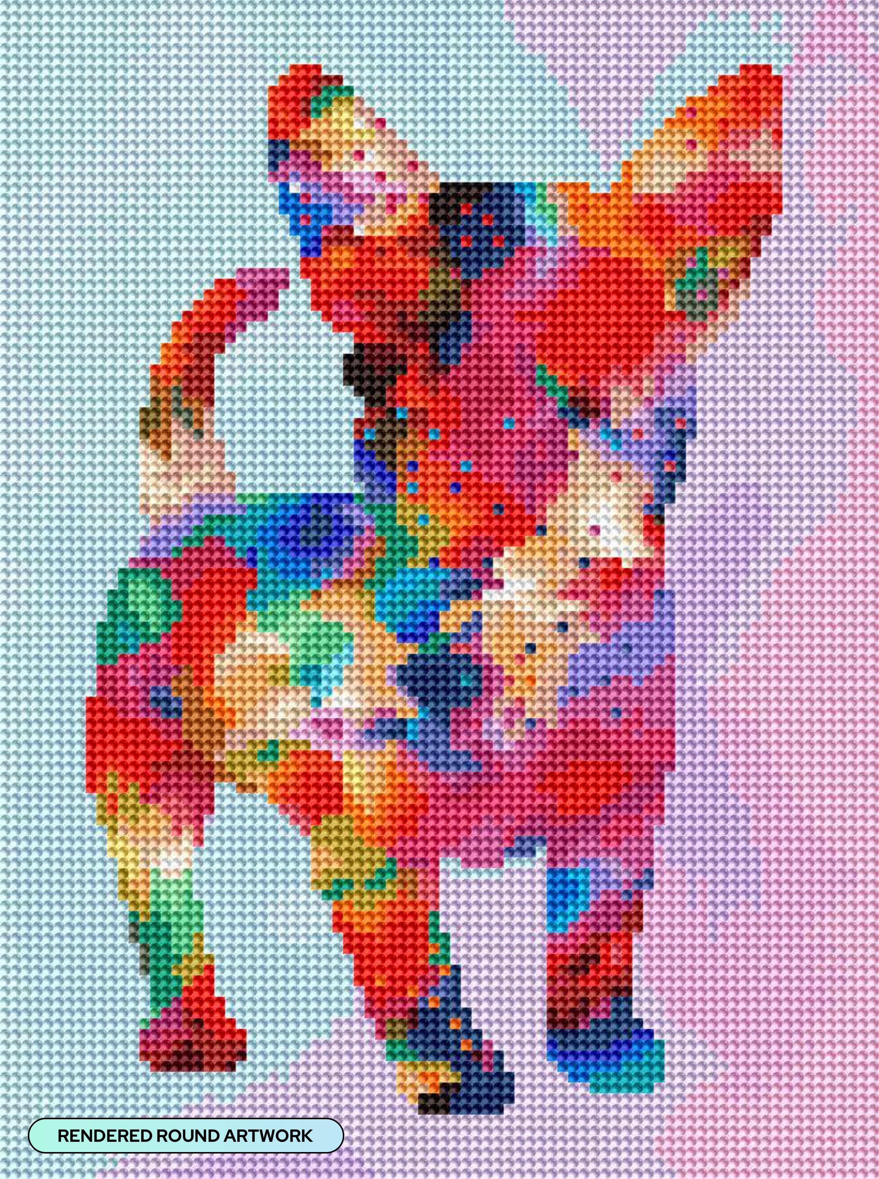 Tie Dye French Bulldog - Image 2
