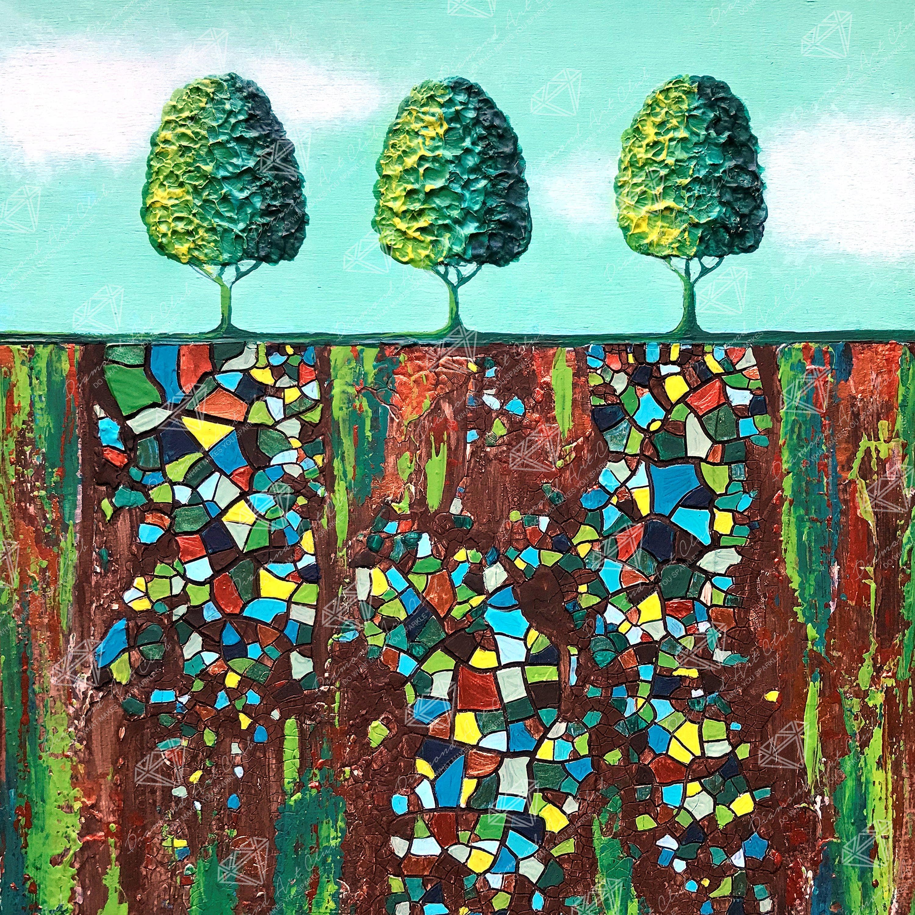 Tiny Green Treescape