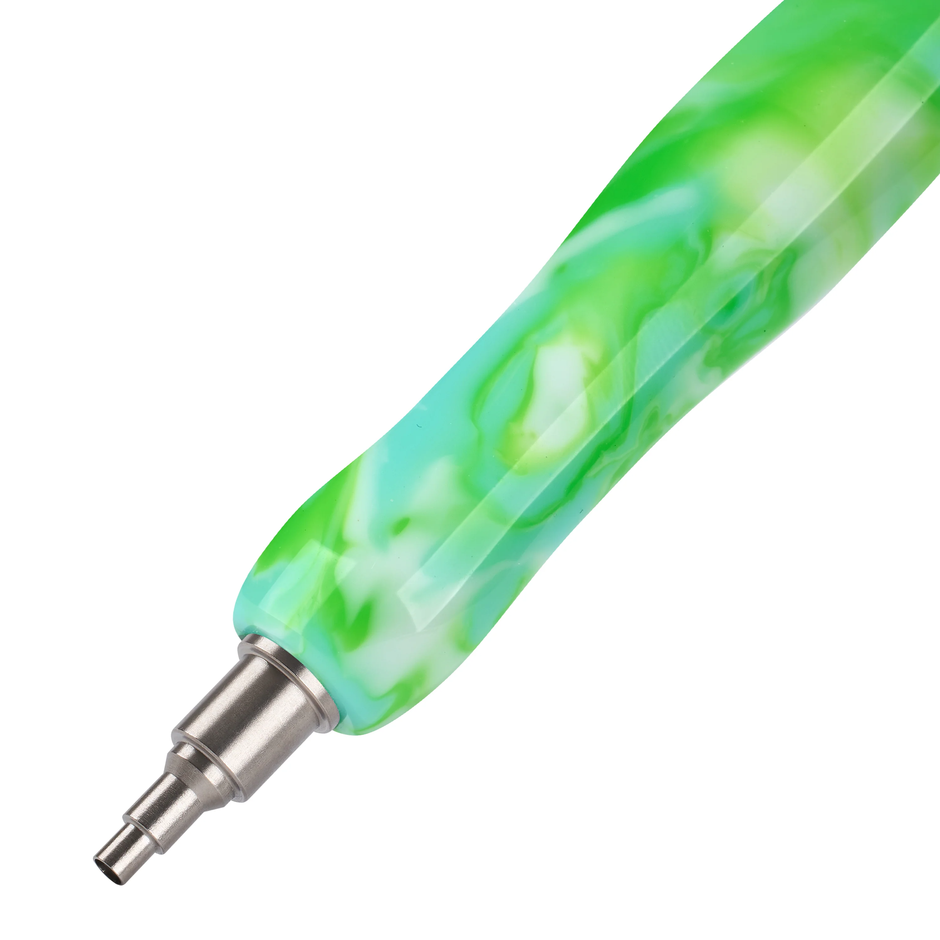 Twist-On Dual-Threaded Premium Drill Pen – Seafoam Swirl - Image 2