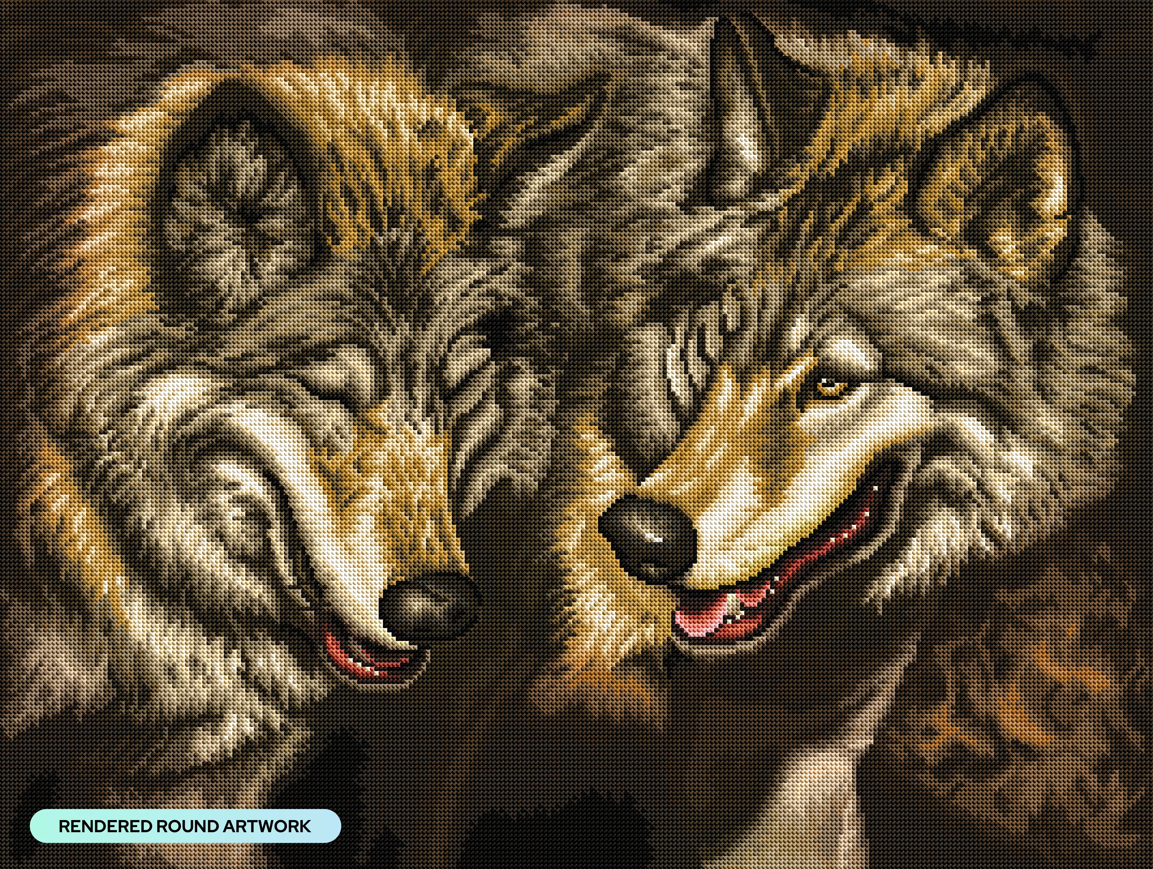 Two Wolves - Image 2