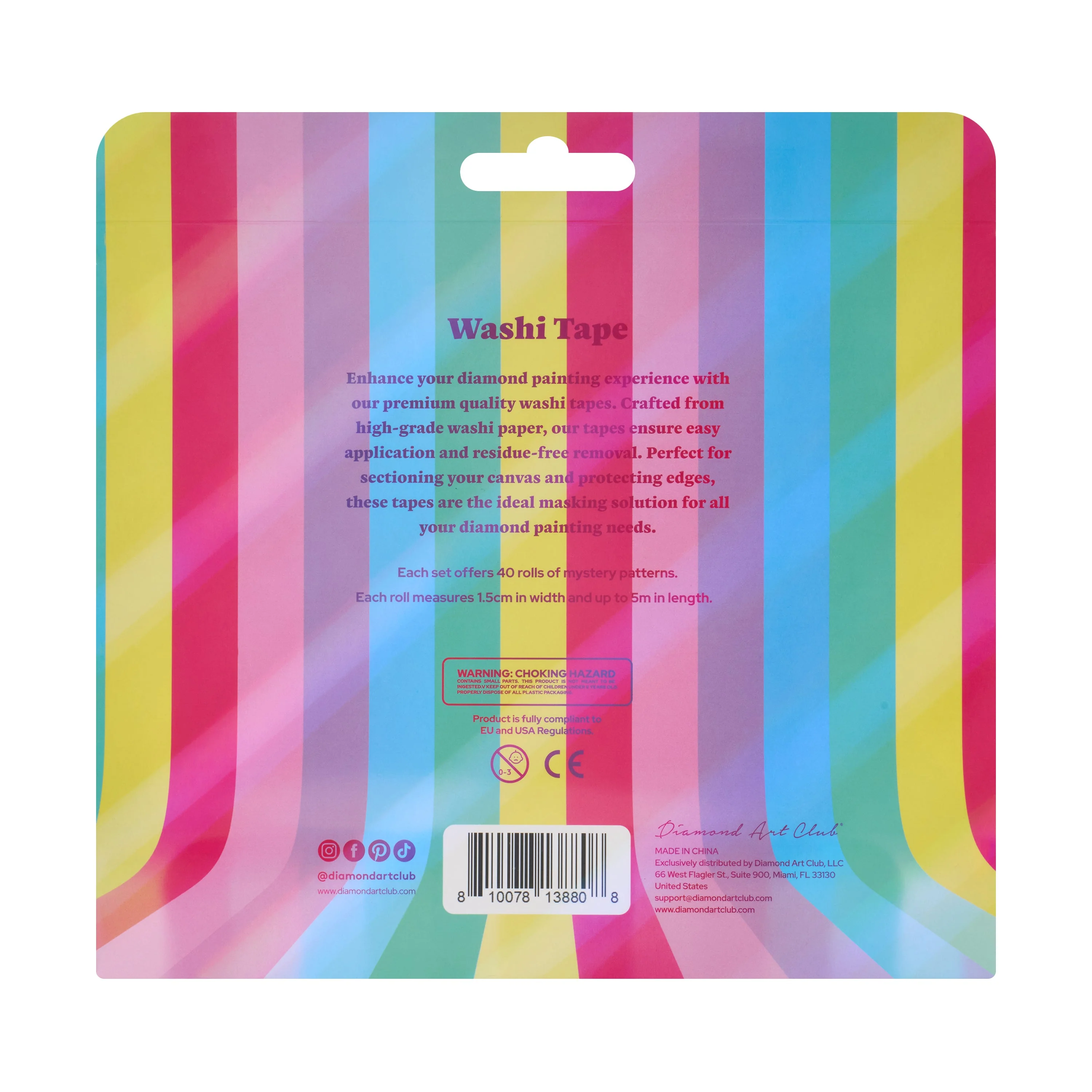 Washi Tape - 40 Mystery Rolls - Image 9
