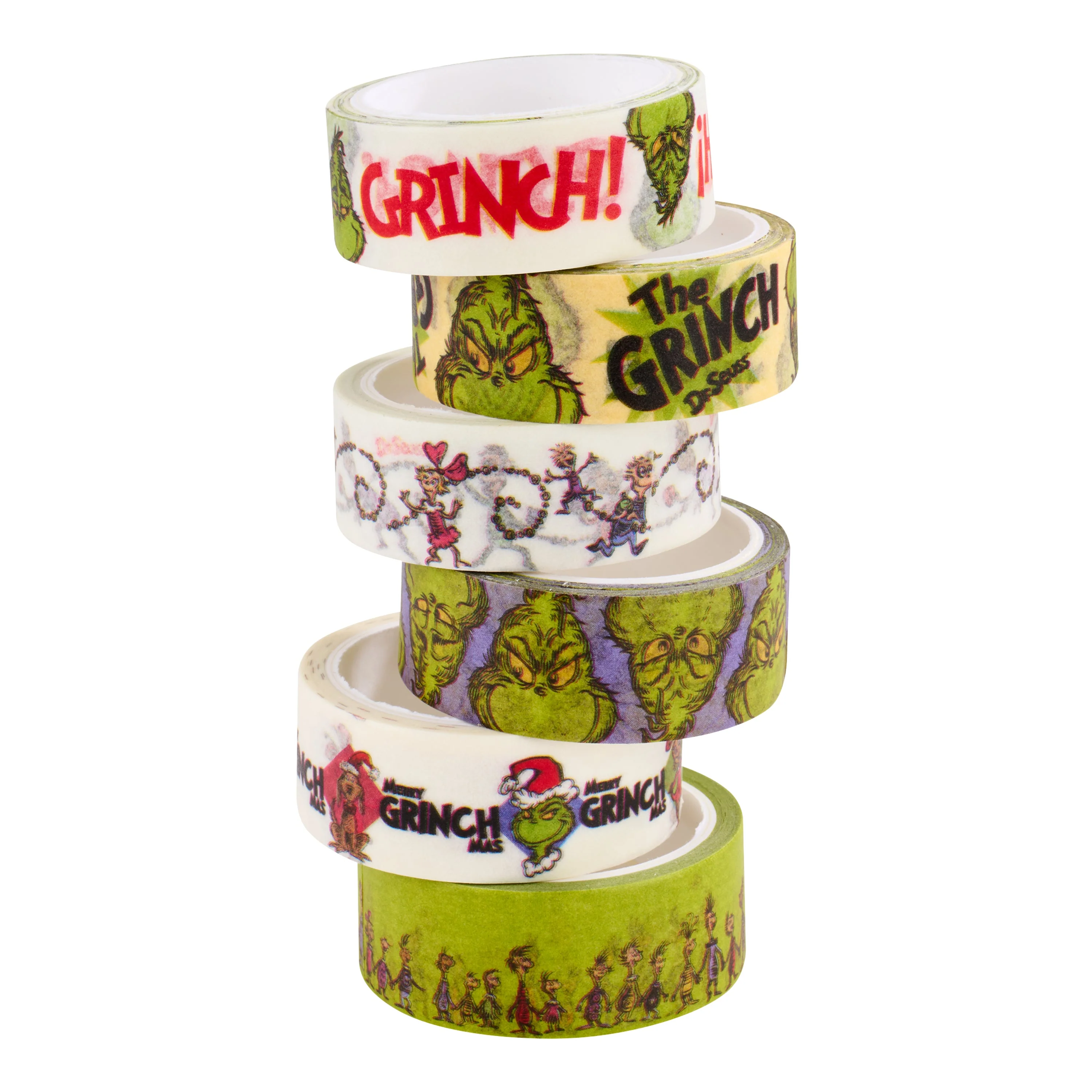 Washi Tape - The Grinch™ (Set of 6) - Image 2