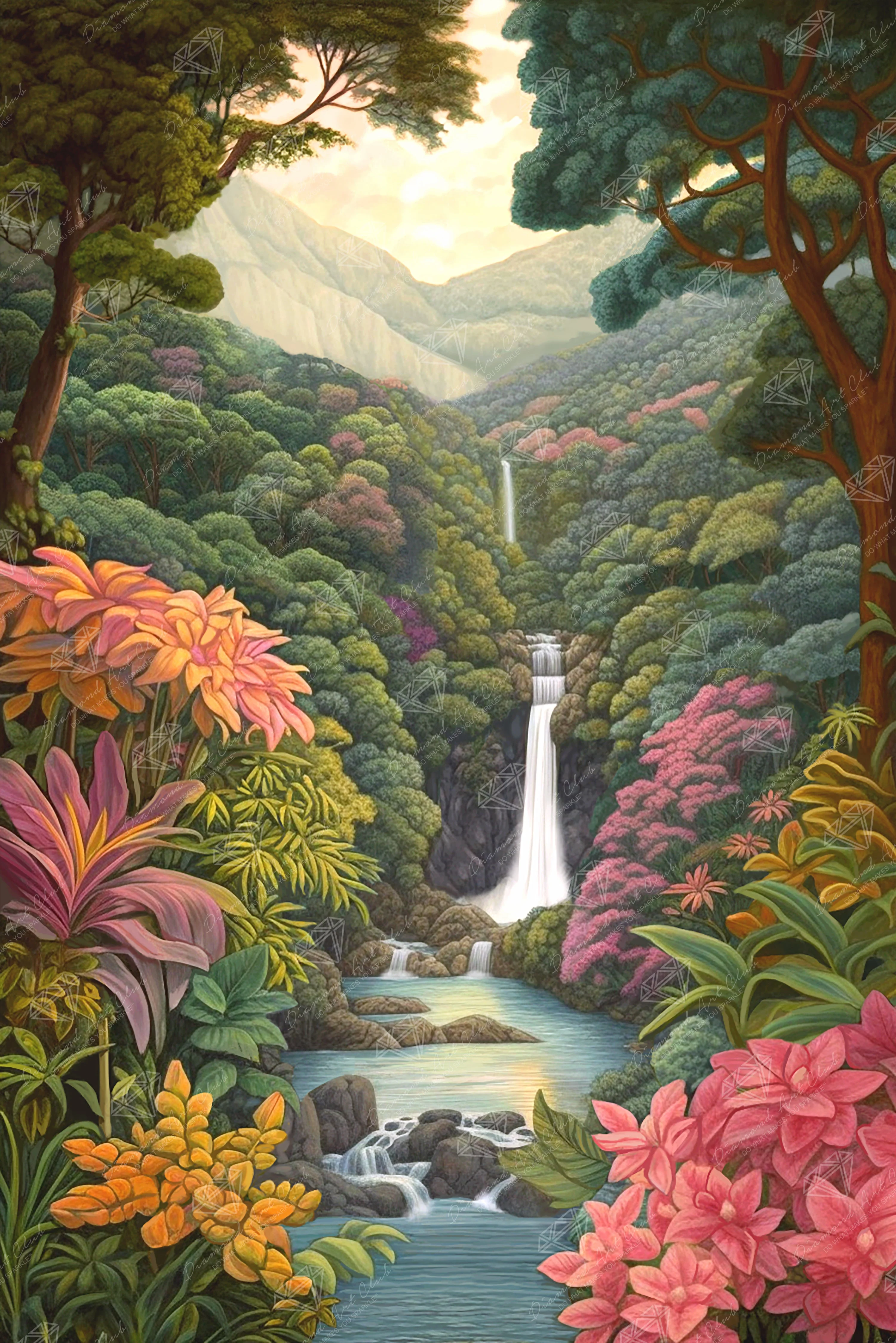 Waterfall in a Jungle