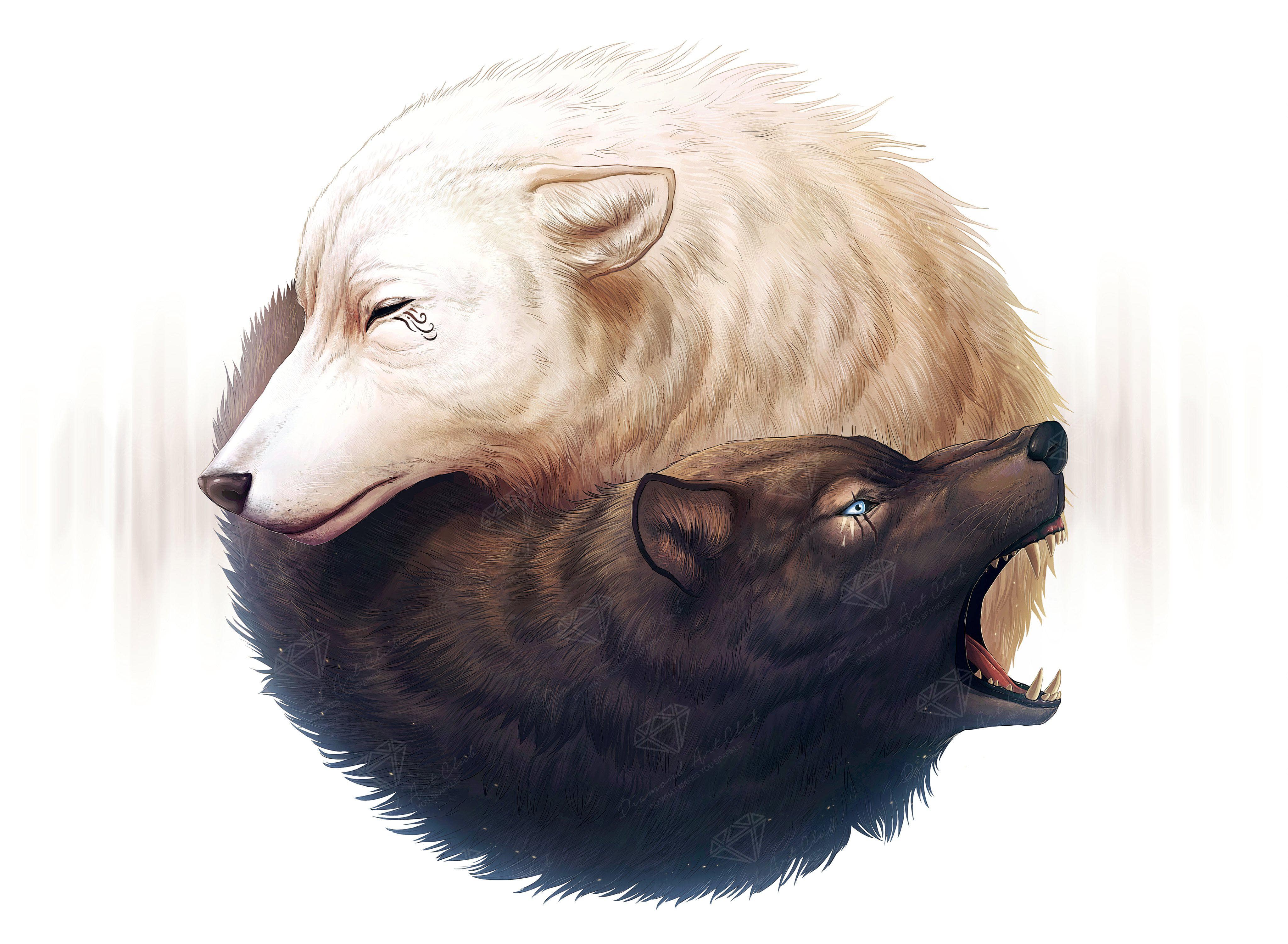 Yin Yang Wolves